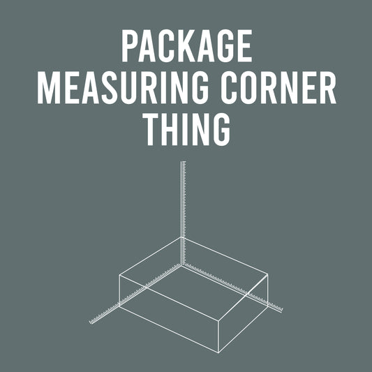 Alpha Thing: Package Measuring Corner Thing