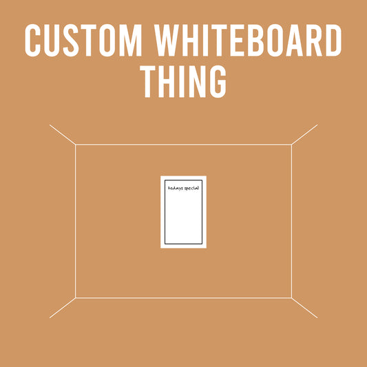 Alpha Thing: Custom Whiteboard Thing