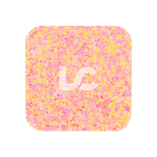 Glitter Pink And Yellow