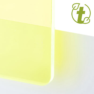 Glossy Color Florescent Yellow