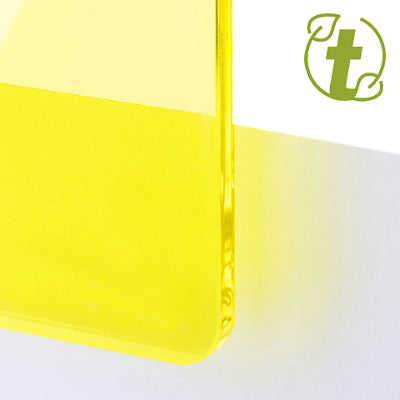 Glossy Color Transparent Yellow