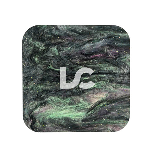 Marble Dark Green and Black